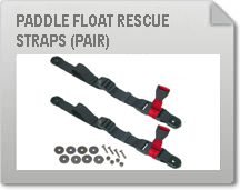 Paddle Float Rescue Straps (Pair)